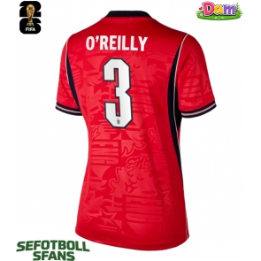 England Nico O'Reilly #3 Bortatröja Kvinnor VM 2026 Kortärmad